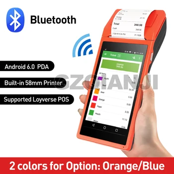 PDA device Cammera Wireless Android Data Collector Handheld POS terminal Computer PDA Thermal Receipt Blurtooth Printer 58mm PDA
PDA device Cammera Wireless Android Data Collector Handheld POS terminal Computer PDA Thermal Receipt Blurtooth Printer 58mm PDA