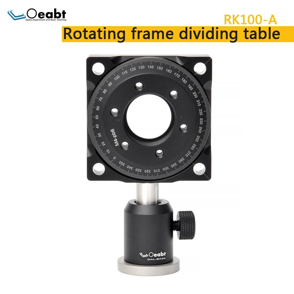 RK100-A rotating mirror frame, cage type 360 degree dividing table, polarizer plate optical laboratory lens frame
RK100-A rotating mirror frame, cage type 360 degree dividing table, polarizer plate optical laboratory lens frame