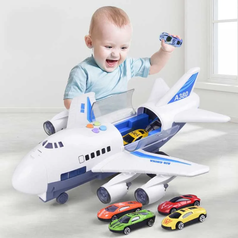 Simulation Track Inertia Children's Toy Aircraft With Music Simulation Passenger Plane Early Education Boy Baby Music Toy Car
Simulation Track Inertia Children's Toy Aircraft With Music Simulation Passenger Plane Early Education Boy Baby Music Toy Car