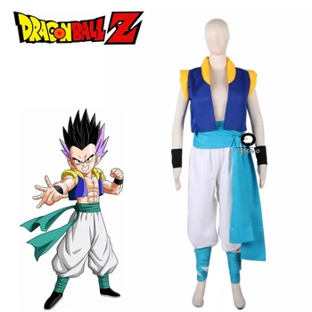 Anime Dragonball Z Son Goten and Trunks Gotenks Fighting Uniform Full Set Cosplay Costume
Anime Dragonball Z Son Goten and Trunks Gotenks Fighting Uniform Full Set Cosplay Costume