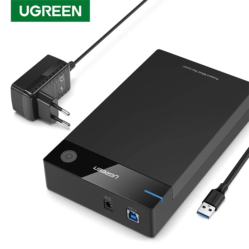 Чехол Ugreen для жесткого диска 3 5 дюйма 2 SATA на USB 0 внешний карман чехол SSD HD дюйма|sata