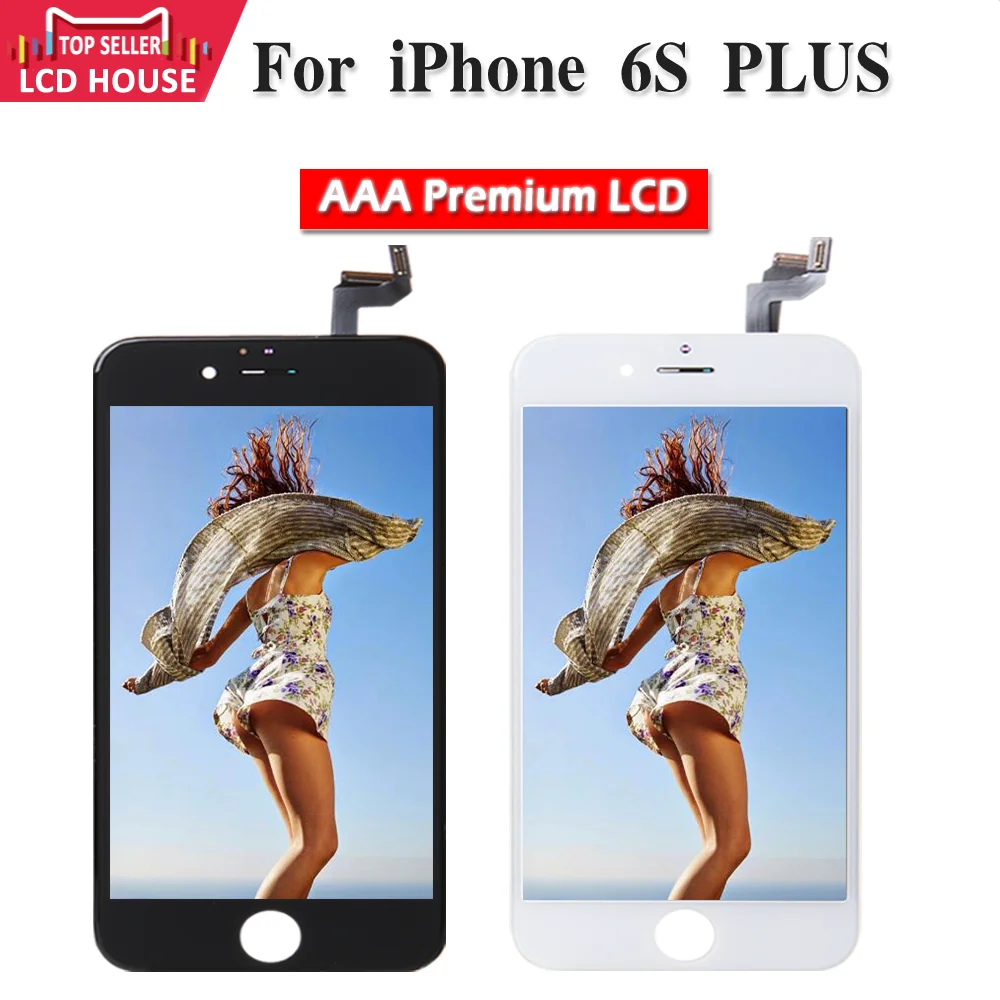 ЖК дисплей 5 дюймов AAA для iPhone 6S Plus дигитайзер в сборе замена с сенсорной гарантией