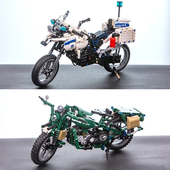 Military Model With Motor Cada Police Motorcycle Power Building Blocks Bricks Technic Kids Toys Gifts For Boys Children
Military Model With Motor Cada Police Motorcycle Power Building Blocks Bricks Technic Kids Toys Gifts For Boys Children