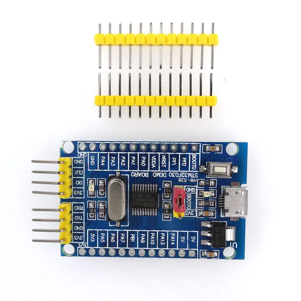 HW-538 STM32F030F4P6 Core Board Development Board Minimum System Board CORTEX-M0 Core ARM 32bit Frequency up to 48 MHz
HW-538 STM32F030F4P6 Core Board Development Board Minimum System Board CORTEX-M0 Core ARM 32bit Frequency up to 48 MHz