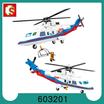 603201 Movie Emergency Rescue East China Sea Two Rescue Helicopter Building Blocks Children's Educational Assembling Toy
603201 Movie Emergency Rescue East China Sea Two Rescue Helicopter Building Blocks Children's Educational Assembling Toy