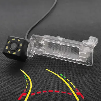 170Degree Dynamic Trajectory Tracks HD Car Rear View Backup Parking Camera For Skoda Fabia Kodiaq Superb Octavia Rapid Spaceback
