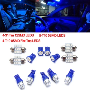 13Pcs/Set 24V Car Interior LED Blue Lights For Dome License Plate Lamp 12V Kit Map Dome Bulb Auto Accessories
13Pcs/Set 24V Car Interior LED Blue Lights For Dome License Plate Lamp 12V Kit Map Dome Bulb Auto Accessories