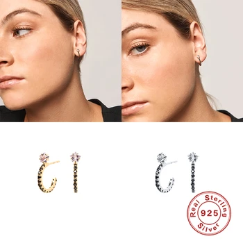 MARY 925 Sterling Silver Stud Earrings For Women kolczyki damskie Pierced Earring aretes de mujer Couple Gift Fine Jewelry
MARY 925 Sterling Silver Stud Earrings For Women kolczyki damskie Pierced Earring aretes de mujer Couple Gift Fine Jewelry