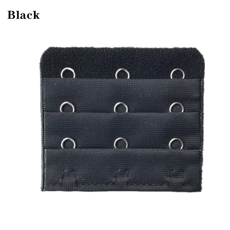 3Pcs High Quality Elastic Bra Lengthened Buckle Extension Bra Buckle Three Rows Two/Three Buckle Underwear Women Lingerie