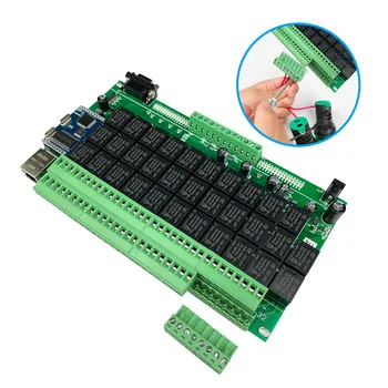 32 channel ethernet network smart relay control pcb board LAN and remote sensor timer scene for home automation diy domoticz
32 channel ethernet network smart relay control pcb board LAN and remote sensor timer scene for home automation diy domoticz