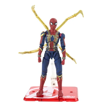14cm Avengers Infinity War Iron Spiderman PVC Action Figure Collectible Model Toy Doll Gift for Children
14cm Avengers Infinity War Iron Spiderman PVC Action Figure Collectible Model Toy Doll Gift for Children