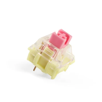 TTC Gold Pink switch 3pin RGB SMD linear 37g force mx clone switch for backlit mechanical keyboard
TTC Gold Pink switch 3pin RGB SMD linear 37g force mx clone switch for backlit mechanical keyboard