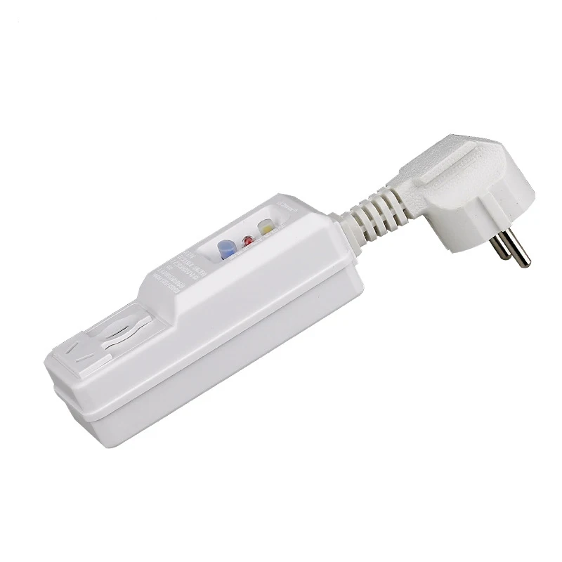 EU Standard Plug Earth Leakage Protection Adapter 10A/16A Universal 3 Hole PRCD Kitchen Appliances Residual Current Protector
EU Standard Plug Earth Leakage Protection Adapter 10A/16A Universal 3 Hole PRCD Kitchen Appliances Residual Current Protector