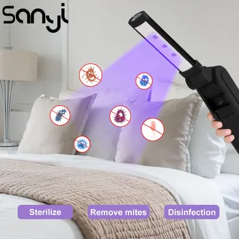 UV Ultraviolet Sterilizing Lamp Home UVC Disinfection Lamp Rotate 320° Portable UVC Lantern Working Flashight UV Steriliser Lamp
UV Ultraviolet Sterilizing Lamp Home UVC Disinfection Lamp Rotate 320° Portable UVC Lantern Working Flashight UV Steriliser Lamp