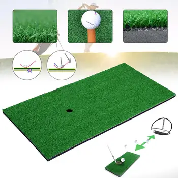 

Golf Mat Backyard Residential Indoor Pro Training Practice Aids Hitting Turf Pad