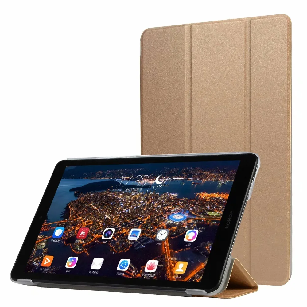 happy one】Luxury Tablet Case For Huawei Mediapad M5 Lite 8” Stand