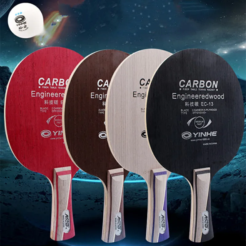 Yinhe Carbon Engineeredwood EC11 EC12 EC13 EC14 Table Tennis Racket Pingpong Blade
Yinhe Carbon Engineeredwood EC11 EC12 EC13 EC14 Table Tennis Racket Pingpong Blade