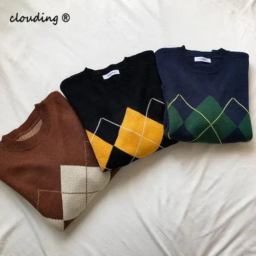 All Match College Wind Hit Hot Sale Sweaters Pattern Fashion Geometric Female Women Long Sleeve Basic Hit Casual Regular
All Match College Wind Hit Hot Sale Sweaters Pattern Fashion Geometric Female Women Long Sleeve Basic Hit Casual Regular