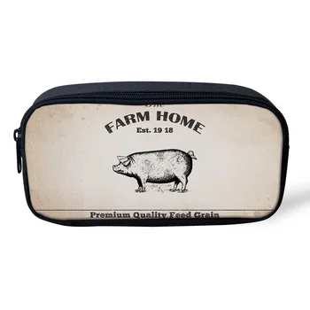 Casual Cosmetic Bag Farm Brown Pig Grain Feed Makeup Travel Bag Zipper Pencil Case Office Student Stationery
Casual Cosmetic Bag Farm Brown Pig Grain Feed Makeup Travel Bag Zipper Pencil Case Office Student Stationery