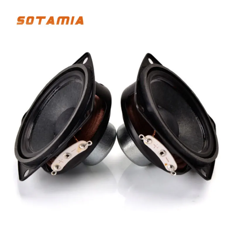 SOTAMIA 2Pcs 57mm Audio Sound Full Range Speaker Column 8 Ohm 10W DIY Stereo Bluetooth Music TV Speaker Computer Home Theater
SOTAMIA 2Pcs 57mm Audio Sound Full Range Speaker Column 8 Ohm 10W DIY Stereo Bluetooth Music TV Speaker Computer Home Theater