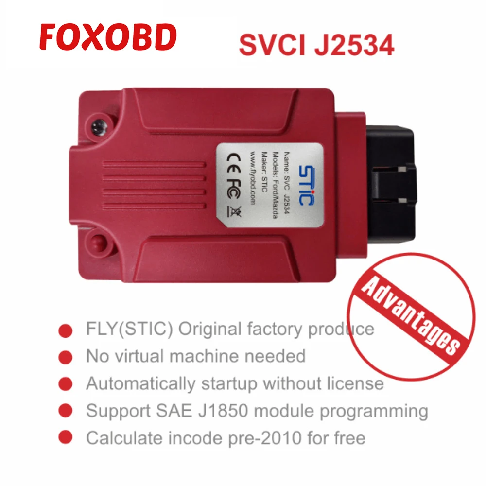 2019 latest SVCI J2534 Diagnostic Tool for Mazda for Ford IDS for VCM Better than ELS27 ELM327 VCM2 SVCI J2534
2019 latest SVCI J2534 Diagnostic Tool for Mazda for Ford IDS for VCM Better than ELS27 ELM327 VCM2 SVCI J2534