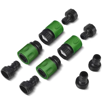 Garden Quick Connect Release Water Hose Fittings Plastic Connectors, Male & Female 3/4 Inch GHT 10Pcs
Garden Quick Connect Release Water Hose Fittings Plastic Connectors, Male & Female 3/4 Inch GHT 10Pcs