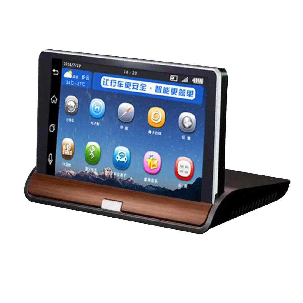 FHD 1080P 7 inch 3G Car Dashboard GPS Navigation WiFi Hotspot Camera Recorder Rear View DVR for Android 5.0
FHD 1080P 7 inch 3G Car Dashboard GPS Navigation WiFi Hotspot Camera Recorder Rear View DVR for Android 5.0