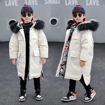 120-170 Cm Winter Girls Cool Long Parkas Baby Kids Children Thick Warm Coat Hooded Jacket
120-170 Cm Winter Girls Cool Long Parkas Baby Kids Children Thick Warm Coat Hooded Jacket