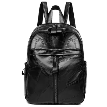 Women Backpack High Quality Soft Leather Backpack for Lady High Capacity School Bag for Girls Fashion Women Shoulder Bags 2019
Women Backpack High Quality Soft Leather Backpack for Lady High Capacity School Bag for Girls Fashion Women Shoulder Bags 2019