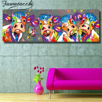 Abstract Canvas Oil Painting Painted Cow Print on Canvas Print and Poster Modern Art Wall Pictures for Living Room Cuadros
Abstract Canvas Oil Painting Painted Cow Print on Canvas Print and Poster Modern Art Wall Pictures for Living Room Cuadros