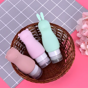 New 1Pc 90ML Silicone Refillable Bottles Lotion Points Shampoo Container Press Bottles Cute Traveler Packing Press Bottles
New 1Pc 90ML Silicone Refillable Bottles Lotion Points Shampoo Container Press Bottles Cute Traveler Packing Press Bottles