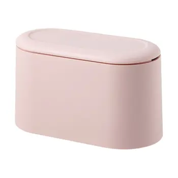 Mini Desktop Trash Can Push-up Cover Double-layer Trash Bin PP Countertop Wastebasket Press Neutral /
Mini Desktop Trash Can Push-up Cover Double-layer Trash Bin PP Countertop Wastebasket Press Neutral /