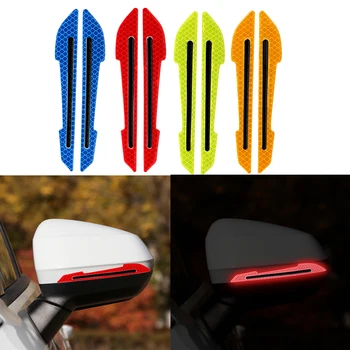 LEEPEE 2Pcs RearView Mirror Sticker Car-styling Anti-collision Sticker Car Reflector Sticker Safety-Warning Sign Decals 
LEEPEE 2Pcs RearView Mirror Sticker Car-styling Anti-collision Sticker Car Reflector Sticker Safety-Warning Sign Decals