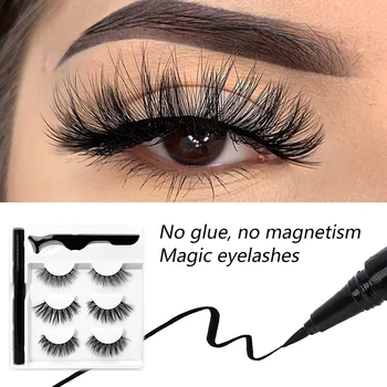 Self-adhesive eyelash eyeliner eyeliner pencil false eyelashes no glue no magnetic false eyelash eyeliner fluid set to create an
Self-adhesive eyelash eyeliner eyeliner pencil false eyelashes no glue no magnetic false eyelash eyeliner fluid set to create an