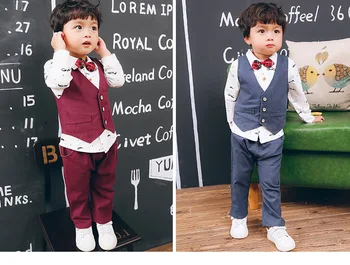 2-6 years old children's clothing spring and autumn clothing new children's suit solid color shirt vest three-piece out suit
2-6 years old children's clothing spring and autumn clothing new children's suit solid color shirt vest three-piece out suit