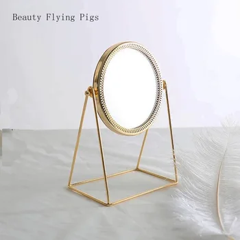 Direct sales new desktop copper single-sided makeup mirror wedding princess mirror portable portable multi-function display
Direct sales new desktop copper single-sided makeup mirror wedding princess mirror portable portable multi-function display