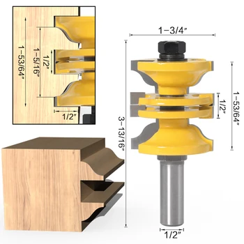 Woodworking Router Bits Yellow Cutting Trimming Shaping Slotiing Tool Set
Woodworking Router Bits Yellow Cutting Trimming Shaping Slotiing Tool Set