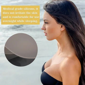 Reusable Silicone Anti-Wrinkle Chest Pad Eliminate and Prevent Chest Wrinkles Fine Line Pads Skin Lift Anti Aging Patch
Reusable Silicone Anti-Wrinkle Chest Pad Eliminate and Prevent Chest Wrinkles Fine Line Pads Skin Lift Anti Aging Patch