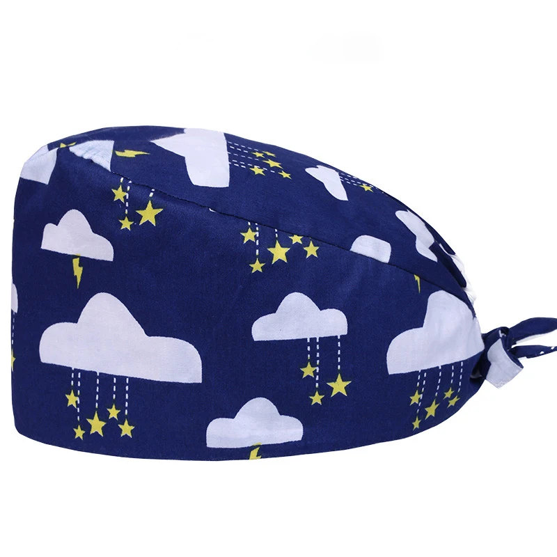 Rain Surgical Caps Medical Nurse Work Hat Chef Cooking Working Skull Cap 100% Cotton Tieback With Sweatband Nursing
Rain Surgical Caps Medical Nurse Work Hat Chef Cooking Working Skull Cap 100% Cotton Tieback With Sweatband Nursing
