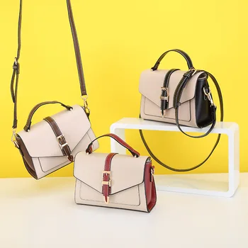 2020 Early Spring New Lightweight Contrasting Color Cross-Body Hand Bag Simple Casual Large Capacity Hand Bag
2020 Early Spring New Lightweight Contrasting Color Cross-Body Hand Bag Simple Casual Large Capacity Hand Bag