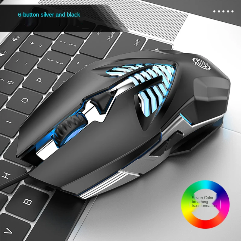 Ergonomic Wired Gaming Mouse 6 Button 3200 DPI USB Computer Mouse Gamer Mice Silent Mause With Backlight For Desktop PC Laptop
Ergonomic Wired Gaming Mouse 6 Button 3200 DPI USB Computer Mouse Gamer Mice Silent Mause With Backlight For Desktop PC Laptop