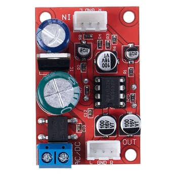 NE5532 Stereo Pre-amp netic head Phono amplifier board Moving Coil Microphone Amps Moudle
NE5532 Stereo Pre-amp netic head Phono amplifier board Moving Coil Microphone Amps Moudle