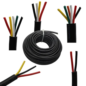 10 meters UL 2464 2C / 3C / 4C / 5C /6C 28AWG multicore PVC cable jacket tinned copper wire audio cable Power cable wire
10 meters UL 2464 2C / 3C / 4C / 5C /6C 28AWG multicore PVC cable jacket tinned copper wire audio cable Power cable wire