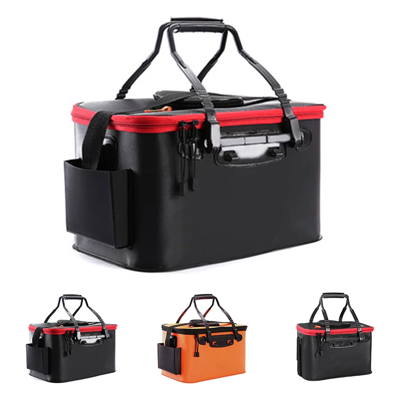 EVA Fishing Bags Portable Multifunction Foldable Fishing Bucket Live Fish Box Camping Water Container Fishing Tackle Storage Box
EVA Fishing Bags Portable Multifunction Foldable Fishing Bucket Live Fish Box Camping Water Container Fishing Tackle Storage Box