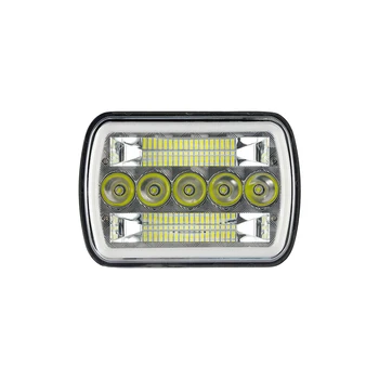 7x6 LED Headlights 5x7 LED Headlight with Turn Signal DRL White Halo Sealed Beam Headlamp for Jeep Wrangler YJ Cherokee XJ H6054
7x6 LED Headlights 5x7 LED Headlight with Turn Signal DRL White Halo Sealed Beam Headlamp for Jeep Wrangler YJ Cherokee XJ H6054