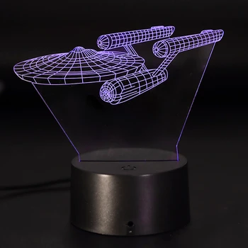 3D Desk Lamp 7 Color Visual Star Spaceship Led Night Light Lamp For Kids Touch Switch Usb Charging Table Lamp Christmas Gift
3D Desk Lamp 7 Color Visual Star Spaceship Led Night Light Lamp For Kids Touch Switch Usb Charging Table Lamp Christmas Gift