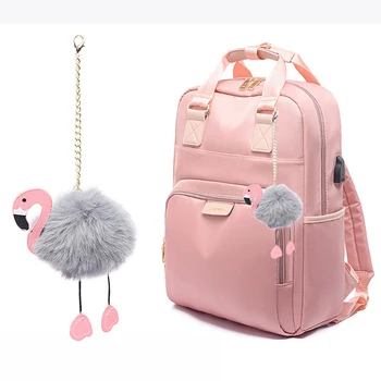 Waterproof Laptop Backpack Female Fashion USB Backpack 13 13.3 14 15 15.4 15.6 inch Back pack Women men Oxford cloth Black Pink
Waterproof Laptop Backpack Female Fashion USB Backpack 13 13.3 14 15 15.4 15.6 inch Back pack Women men Oxford cloth Black Pink