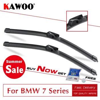 

KAWOO Car Wiper Blades For BMW 7 Series E65 E66 E67 E68 F01 F02 F03 F04 G11 G12 730Li 730i 735i 740 745i 750i 760i 730d 740d 745