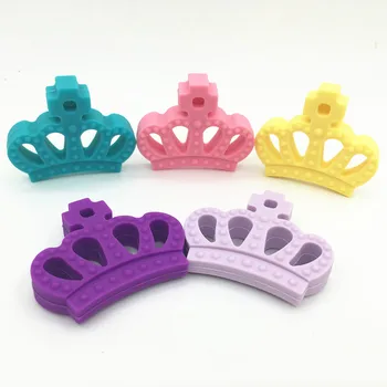10pcs Crown Silicone Beads Baby Teething Toys Food Grade Silicone DIY Pacifier Chain Pendant Accessories Baby teethers
10pcs Crown Silicone Beads Baby Teething Toys Food Grade Silicone DIY Pacifier Chain Pendant Accessories Baby teethers