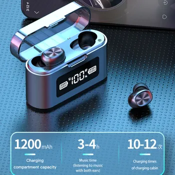 Wireless Bluetooth Earphone In-ear with Microphone Sports Waterproof IPX5 Headsets Touch Control Music Earbuds For All phone
Wireless Bluetooth Earphone In-ear with Microphone Sports Waterproof IPX5 Headsets Touch Control Music Earbuds For All phone
